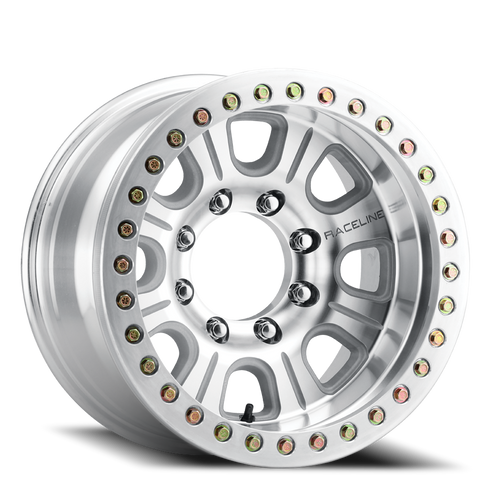 DOORBUSTER PRICING! - Raceline Rt233 Monster Wheel 17x9.5 5x127 Machined -32mm - FREE T-SHIRT INCLUDED! | RT233-79550-32