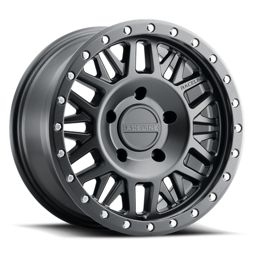 Raceline 951B Ryno Wheels Rims 18x9 5x127 Satin Black 18mm | 951B-89050+18