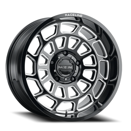 DOORBUSTER PRICING! - Raceline 955M Warp Wheel 20x9 8x165.1 Satin Black Milled 0mm - FREE T-SHIRT INCLUDED! | 955M-29080-00