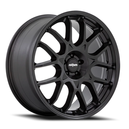 Rotiform R195 Zws Wheel 21x10.5 5x120 Matte Black 15mm | R195210521+15