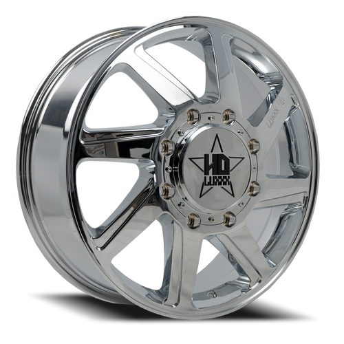 Luxxx Hd Lhd14 Dually Wheel 20x8.25 8x165.1 Chrome 115mm | DUALLYHD14-208258165-115Y-C-F