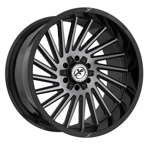 Xf Off-Road® Xf-239 Wheels Rims 20x10 6x135 6x5.5 (6x139.7) Black Brushed Double Dark Tint -24  | XF-239201061351397-24GBBRDDT