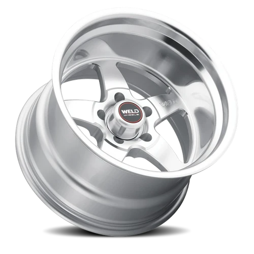 Weld Street Performance Ventura 22x8.5 5x127 Silver Machine 6 Wheels