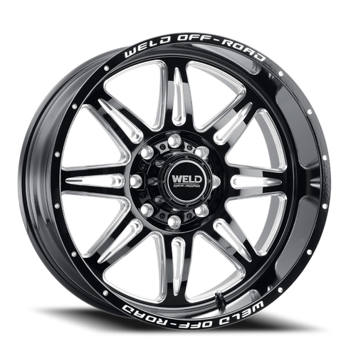 DOORBUSTER PRICING! - Weld Off-Road Cheyenne Wheel 20x10 6x135 & 6x139.7 Gloss Black Milled - 18mm | W13200098475