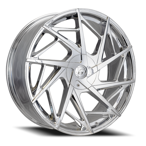 Vct Warlock Wheel 20x8.5 5x100 & 5x115 Chrome 40mm | WAR-208550015-40C
