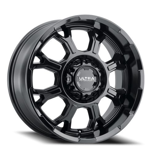Ultra 124Bk Commander Wheel 18x9 6x135 & 6x139.7 Gloss Black 12mm | 124-8935BK+12