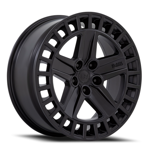 Black Rhino Alston Wheel 20x8.5 5x120 Matte Black 25mm - FREE T-SHIRT INCLUDED! | BR005MX20855225