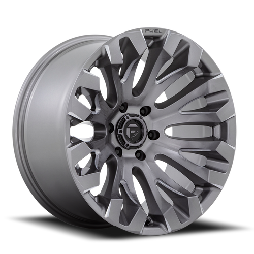 Fuel D830 Quake Wheel 18x9 8x165.1 Platinum 1mm - FREE T-SHIRT INCLUDED! | D83018908250