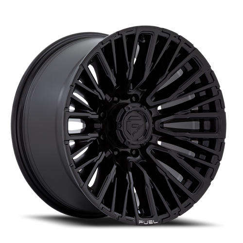 Fuel D847 Rebar Wheel 20x10 8x180 Black -18mm - FREE T-SHIRT INCLUDED! | D84720001847