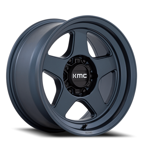 Kmc Km728 Lobo Wheel 17x9 5x127 Metallic Blue -38mm | KM728LX17905038N