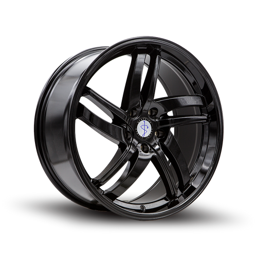 Sapphire Luxury Alloys Sx01 Wheels Rims 20x9 5x115 Gloss Black 35mm | SX01A-2090G35