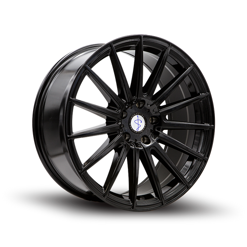 Sapphire Luxury Alloys Sx03 Wheels Rims 20x9 5x115 Gloss Black 35mm | SX03A-2090G35