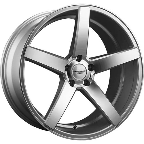 Versus Racing® Vs541 Wheels Rims 20x8.5 5x120 Silver Machined 35 | VS54120855120+35SMF