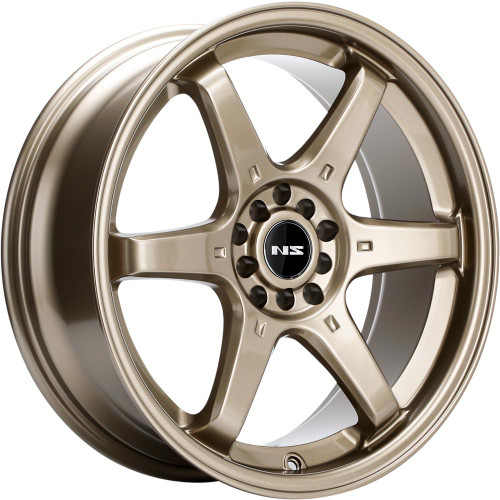 Ns Ns1507 Wheels Rims 15x6.5 5x100 5x114.3 Bronze 38mm | NS1507156526+38BRN