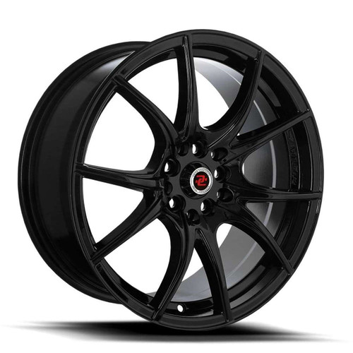 Drag Concepts DC27 Wheels Rims 17x7.5 4x100 4x4.5 (4x114.3) Black 38mm | DC271770810-38GB