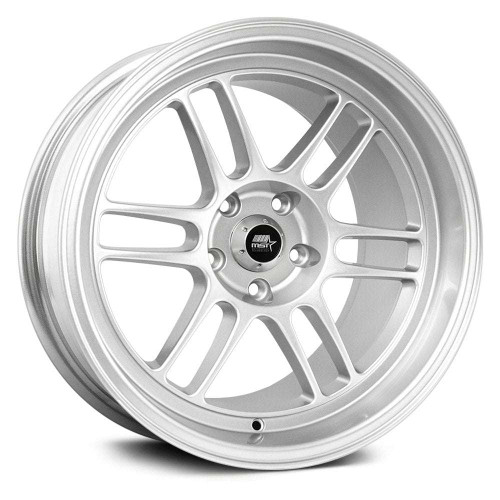 Mst Suzuka Wheels Rims 15x7 4x100 Glossy Silver 33mm | 19-5749-33-SIL