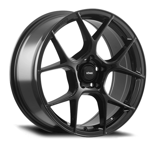 Konig 107Gb Diverge Wheels Rims 16x7.5 5x100 Gloss Black 40mm | 107GB-DG76510405