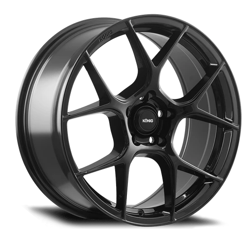 Konig 107Gb Diverge Wheels Rims 18x8 5x108 Gloss Black 42mm | 107GB-DG88508425