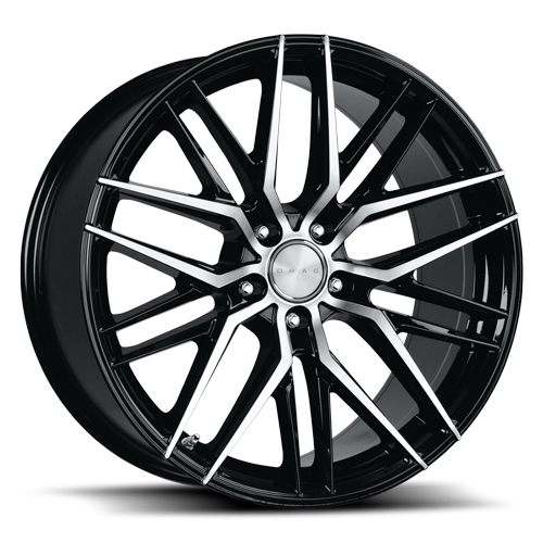 Drag Dr77 Wheel 18x8 5x110 Gloss Black Machined 40mm | DR77188224073GBM