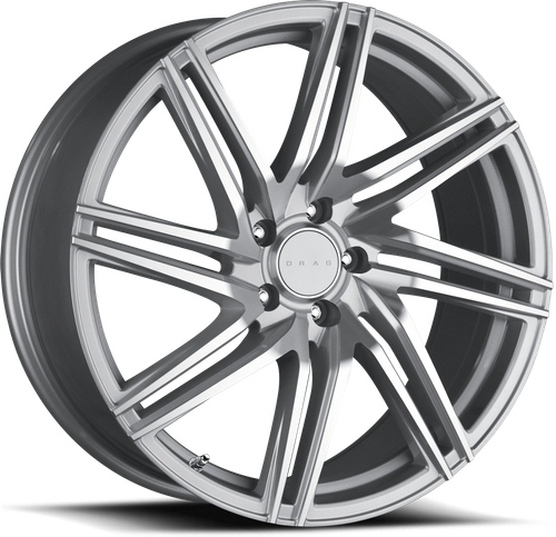 Drag Dr70 Wheel 17x7.5 5x112 Silver Machined 38mm | DR701775213866SM