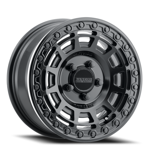 DOORBUSTER PRICING! - Method Race Mr415 Beadlock Atv Utv Wheel 15x7 5x114.3 Matte Black w/ Gloss Black Ring 38mm - FREE T-SHIRT INCLUDED! | MR415570121052B