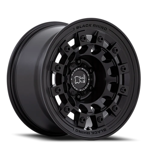 Black Rhino Fuji Wheel 17x8 5x114.3 Matte Black 30mm - FREE T-SHIRT INCLUDED! | BR004MX17801230