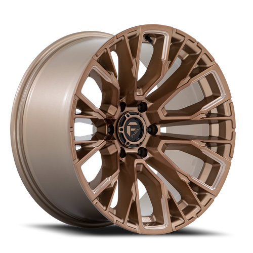 Fuel D850 Rebar Wheel 17x9 6x139.7 Platinum Bronze Milled -12mm - FREE T-SHIRT INCLUDED! | D85017908445