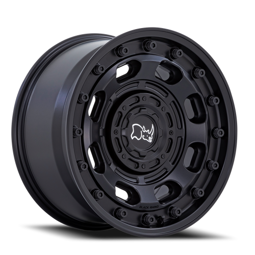 Black Rhino Atlas Wheel 18x9 5x127 & 5x139.7 Matte Black 0mm - FREE T-SHIRT INCLUDED! | BR007MX18903500
