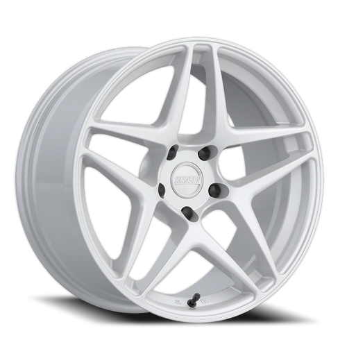 DOORBUSTER PRICING! - Kansei K15W Astro Wheel 19x9.5 5x120 Gloss White 22mm - FREE T-SHIRT INCLUDED! | K15W-199518+22