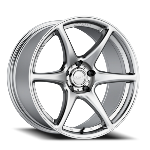 DOORBUSTER PRICING! - Kansei K11S Tandem Wheel 17x9.5 5x120 Hyper Silver 12mm - FREE T-SHIRT INCLUDED! | K11S-179518+12