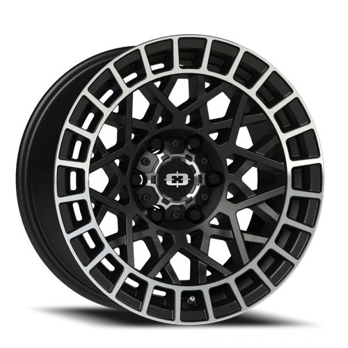 Vision Savage 349 Wheel 17x8.5 6x120 Gloss Black With Machined Lip 12mm | 349-7862GBML12