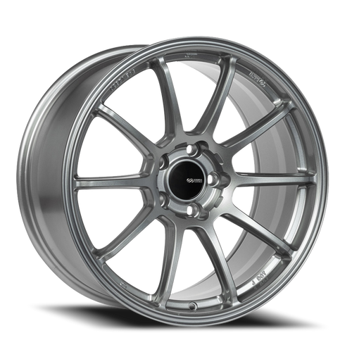 Enkei Triumph Wheel 18x8.5 5x114.3 Storm Gray 38mm - FREE T-SHIRT INCLUDED! | 543-885-6538GR