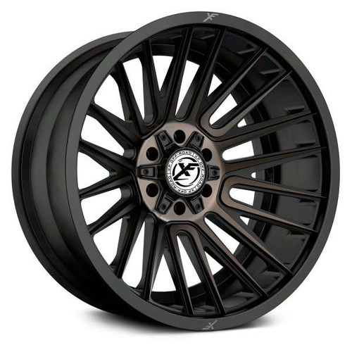 Xf Off-Road XF-234 Wheels Rims 26x14 6x135 6x5.5 (6x139.7) Black Bronze Machined DDT -76mm | XF-234261461351397-76SBMBRDDT