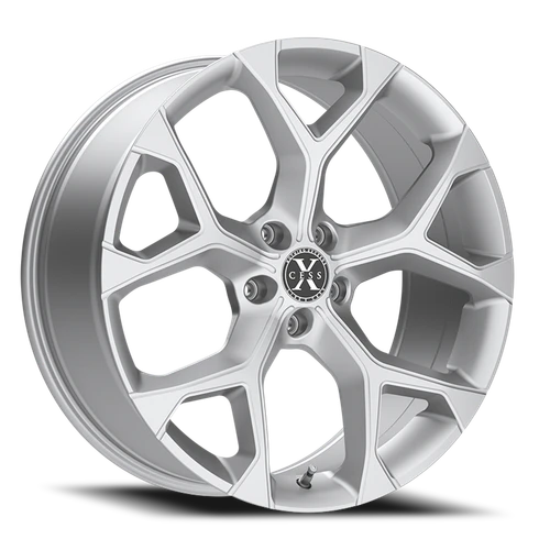 DOORBUSTER PRICING! - Xcess X05 5 Flake Wheel 24x9 5x114.3 Silver Machined 35mm - FREE T-SHIRT INCLUDED! | X0549051435SM