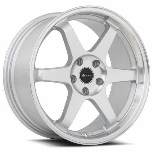 Vors Tr37 Wheels Rims 19x8.5 5x120 Silver Machined W/ Machined Lip 35mm | TR37198551435SF-520