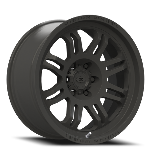 Vision Inferno 409 Wheel 18x8.5 6x139.7 Satin Black 0mm | 409-8883SB0