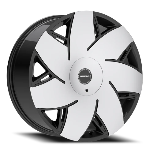 DOORBUSTER PRICING! - Strada S67 Turbina Wheel 24x9.5 6x135 & 6x139.7 Gloss Black Machined 24mm - FREE T-SHIRT INCLUDED! | S6749560724GBM
