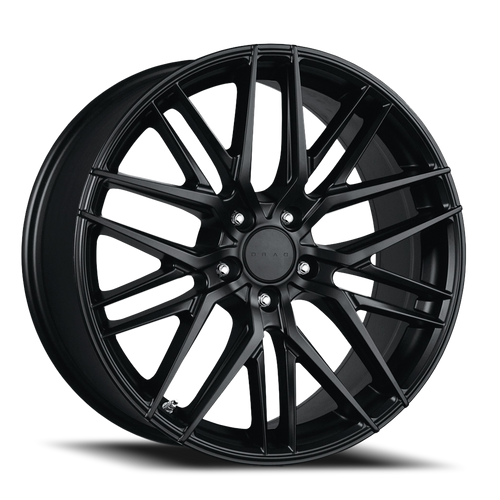 Drag Dr77 Wheel 20x10 5x120 Flat Black 23mm | DR77210232374BF1
