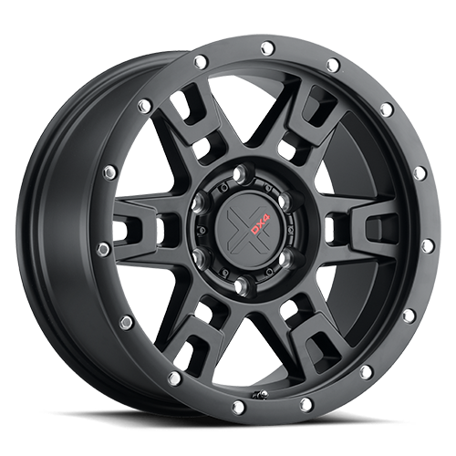 Dx4 Terrain Wheel 18x9 6x139.7 Flat Black 12mm | X11890312106BF1