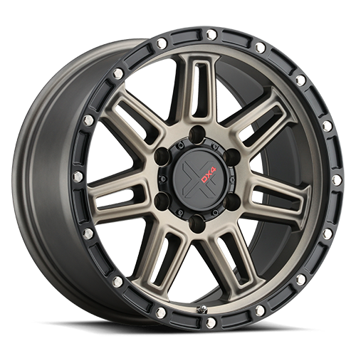 Dx4 Rebel Wheel 20x9 6x139.7 Matte Bronze w/ Black Ring 10mm | X12290310106MBBK