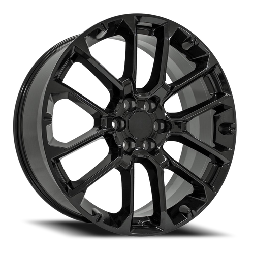 Oe Cv67 Wheel 24x10 6x139.7 Gloss Black 28mm - FREE T-SHIRT INCLUDED! - NO RETURNS | CV67-24100-6550-28B*