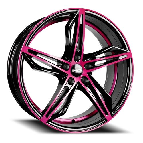 Hd Fly-Cutter Wheel 20x8.5 5x114.3 Pink 35mm | FC20856535BKM-P