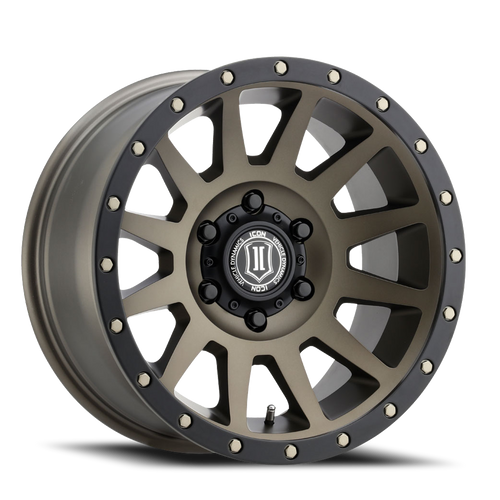 DOORBUSTER PRICING! - Icon Alloys Compression Wheel 18x9 6x139.7 Bronze 25mm | 2018909060BR