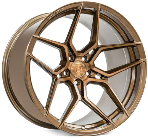Rohana RFX11 Deep Wheels Rims 22x11 5x115 Brushed Bronze -5mm | RFX1122115115BZ-5