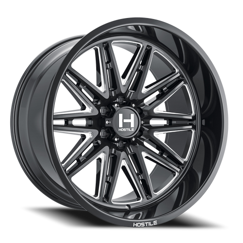 Hostile Maniac Wheel 20x12 5x127 Blade Cut -44mm | H126-2012550047B