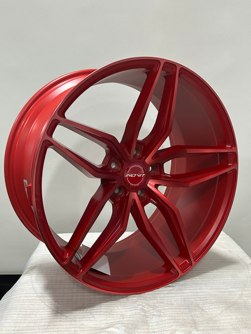 Inovit Vector II Wheels Rims 20x8.5 5x112 5x4.5 (5x114.3) Candy Red 35mm | 06820K5TF35RMFTR1ANA