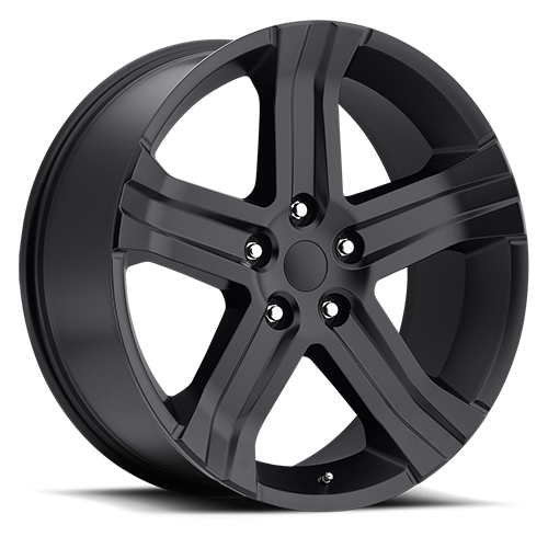 DOORBUSTER PRICING! - Factory Reproductions Fr 69 - Ram Truck Rt Replica Wheels Wheel 24x10 5x139.7 Satin Black 25mm - FREE T-SHIRT INCLUDED! | 69410255503