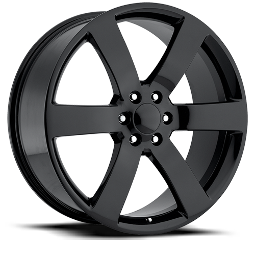 DOORBUSTER PRICING! - Factory Reproductions Fr 32 - Chevrolet Trailblazer Ss Replica Wheels - Tbss Fitment Wheel 22x9 6x127 Gloss Black 45mm - FREE T-SHIRT INCLUDED! | 32290456002