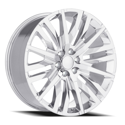 DOORBUSTER PRICING! - Factory Reproductions Fr 97 - Gm Split-6 Spoke Replica Wheels Wheel 24x10 6x139.7 Chrome 31mm - FREE T-SHIRT INCLUDED! | 97410316501