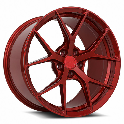 Mrr Fs6 Wheels Rims 20x11 Blank Custom Drilled Candy Red 18mm | FS0620A15xx18R-RD